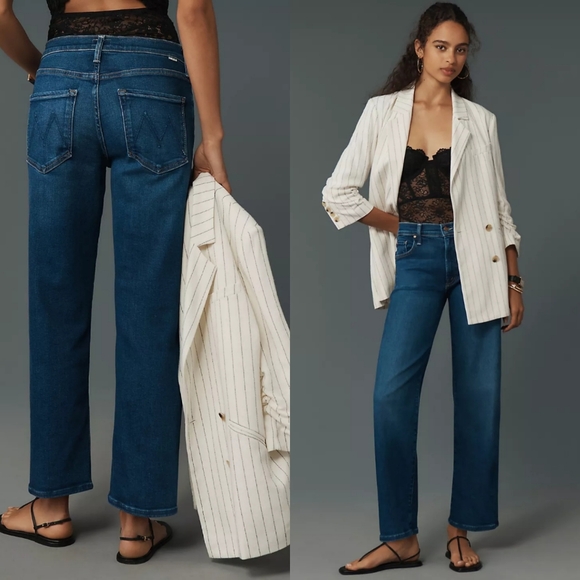 MOTHER Denim - MOTHER the Rambler mid-rise ankle jeans